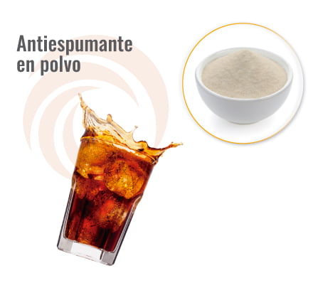 Antiespumante en polvo