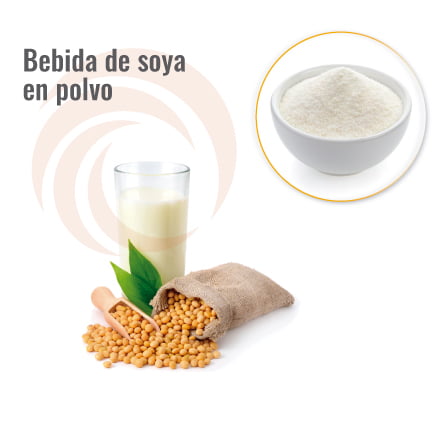 Bebida de soya en polvo