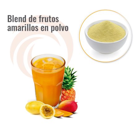Blend de frutos amarillos en polvo