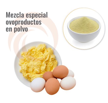 Ingredientes para un etiquetado más limpio 5 Mezcla especial ovoproductos en polvo