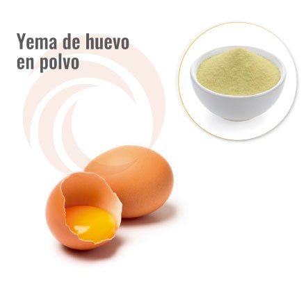 Ingredientes para un etiquetado más limpio 6 Yema de huevo en polvo